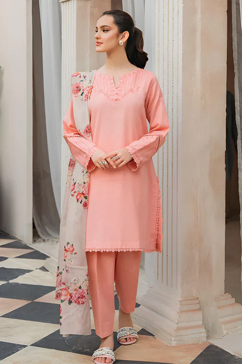 Coco By Zara ShahJahan Dhanak Embroidered ZS 21333