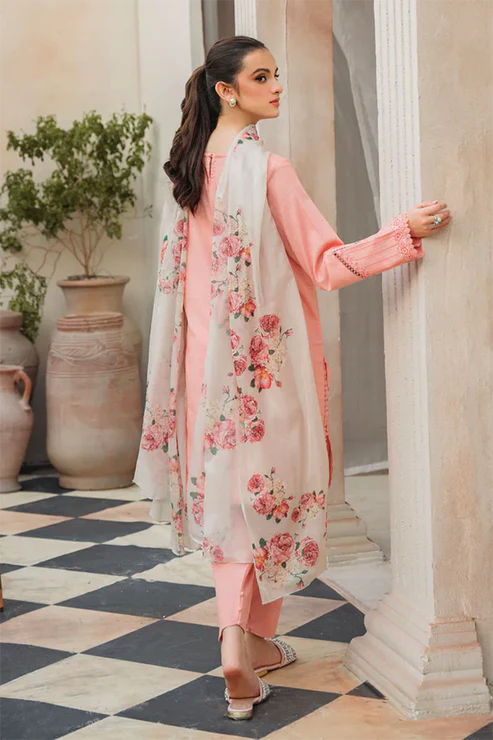 Coco By Zara ShahJahan Dhanak Embroidered ZS 21333 - Image 2