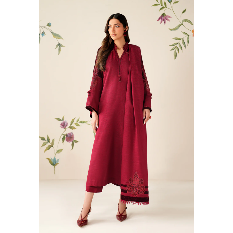 Baroque Embroidered 3 Piece PR 1196