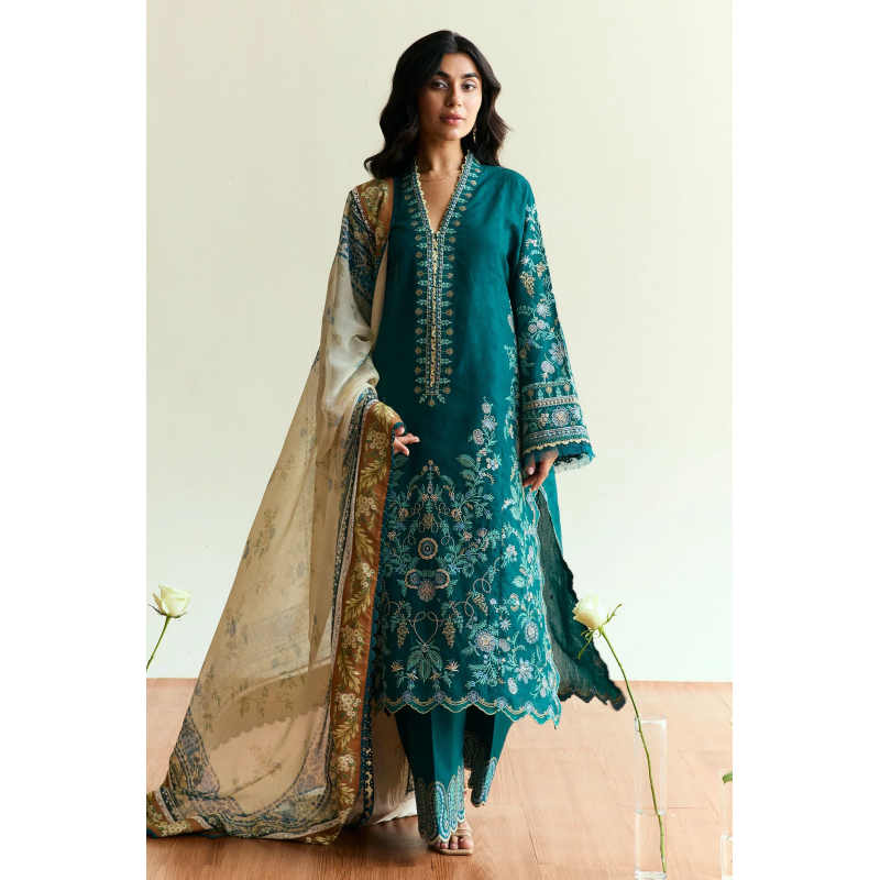 Coco By ZaraJahan Embroidered 3 Piece 5071