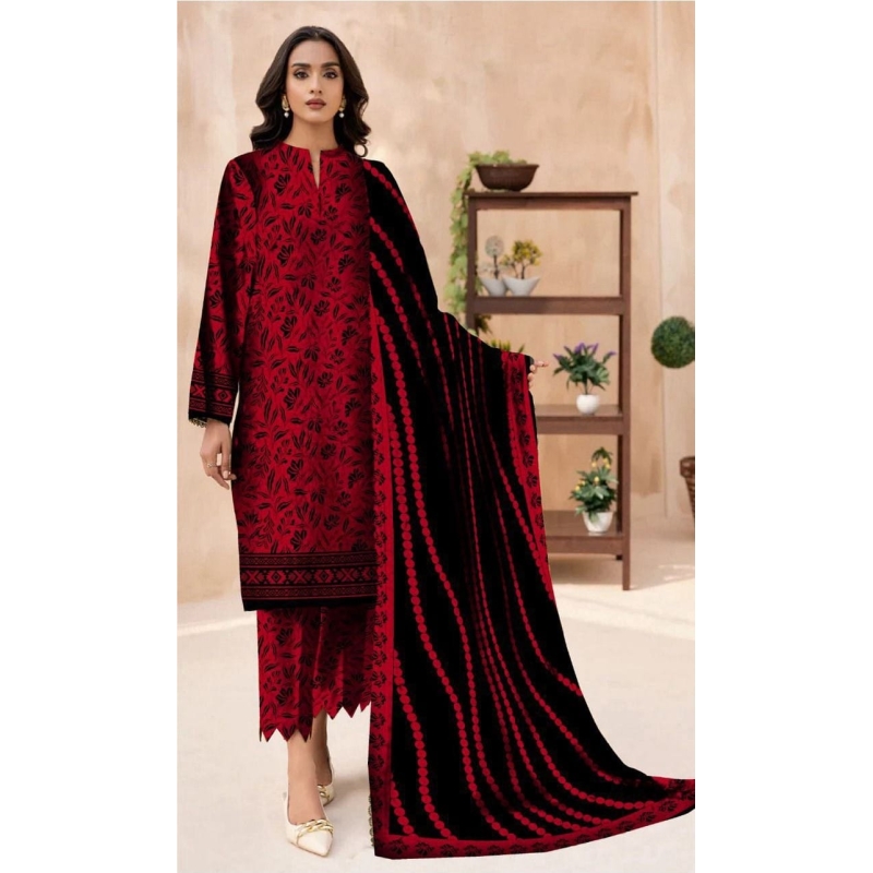 Nishat Dhanak 3 Pc Winter Collection