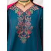 Hussain Rehar Embroidered 3 Piece Suit - Image 4