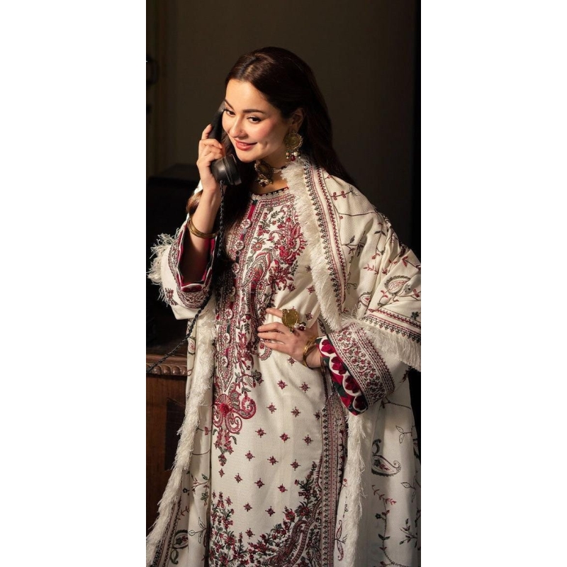 Asim Jofa Embroidered 3 Piece AJKID-08