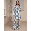 Limelight Digital Printed Fancy Linen 2 Piece Suit White