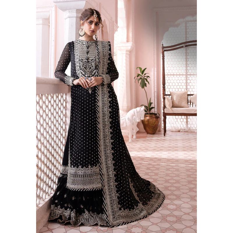 Asim Jofa Embroidered 3 Piece