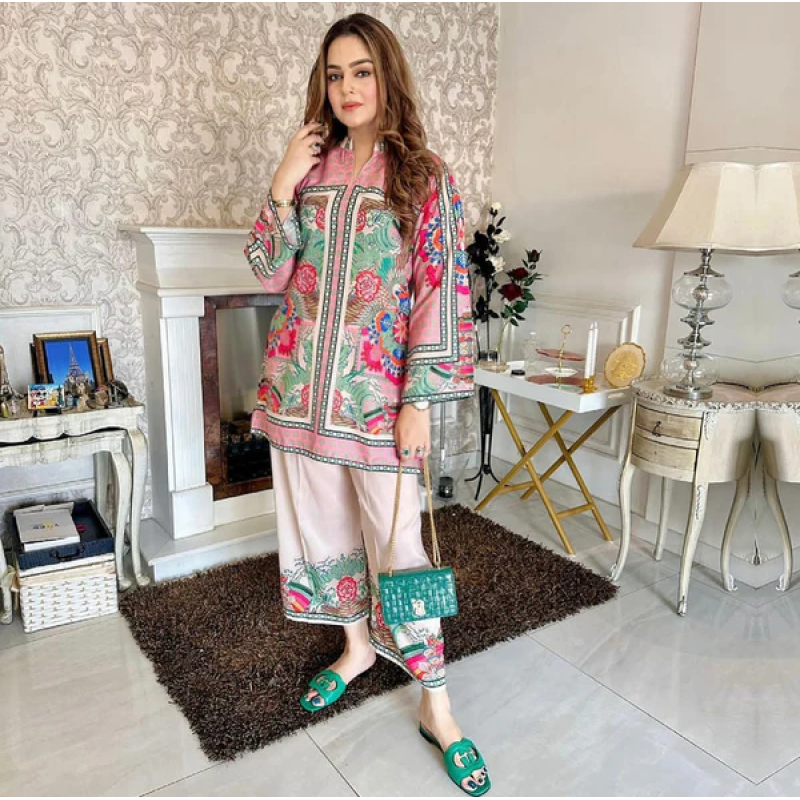 Lulusar Digital Printed 2 Piece