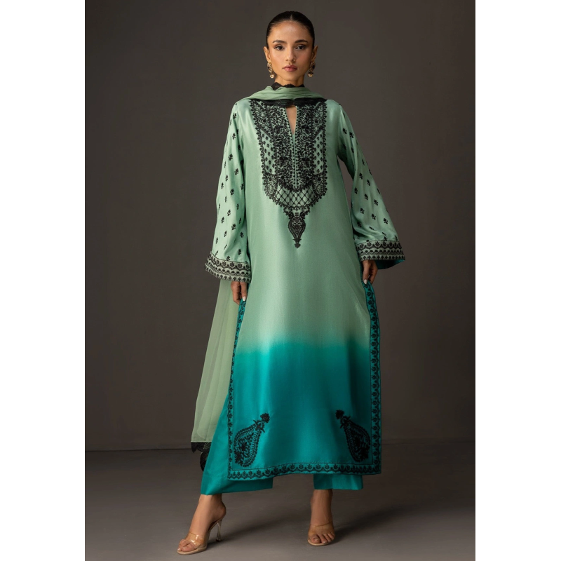 Lulusar Digital Printed 3 Piece NT-964