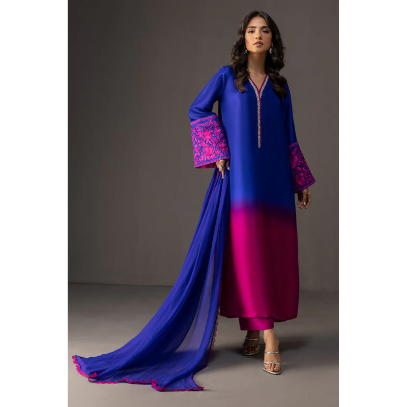 Lulusar Digital Printed 3 Piece VS-05