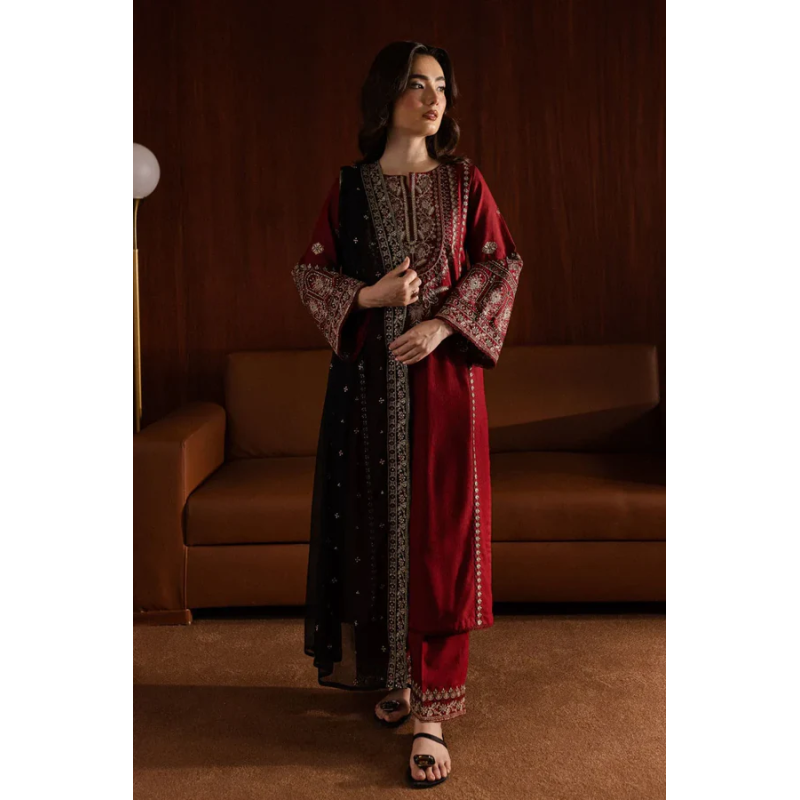 Batik Embroidered 3 Piece 20333