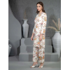 Limelight Digital Printed Fancy Linen 2 Piece Suit White - Image 3