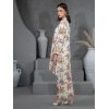 Limelight Digital Printed Fancy Linen 2 Piece Suit White - Image 2