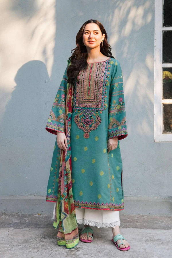 Coco By Zara Shah Jahan Embroidered 3 Piece ZS 27333