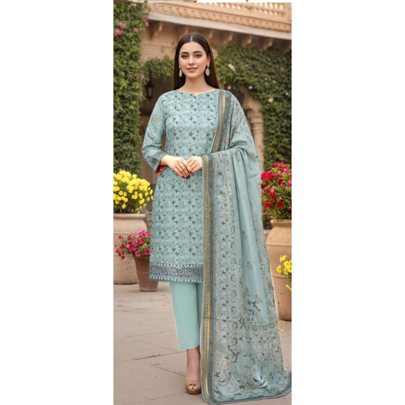 Gull Ahmed Digtal Printed 3 Piece Ya 8176