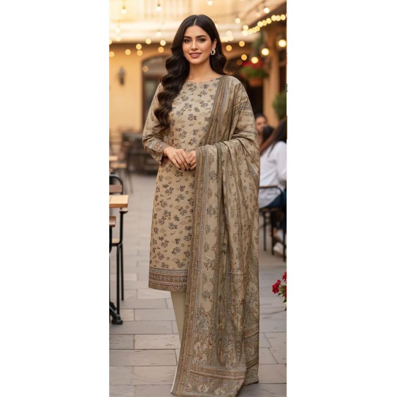 Gull Ahmed Digtal printed 3 Piece Ya 8171