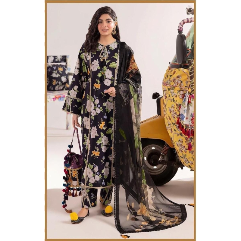 Iznik Printed 3 Piece IZK-KH-001