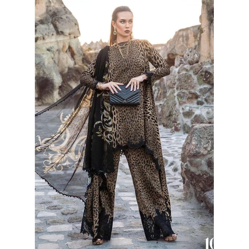 Bonanza Unstitched Digital Printed 3 Piece Khaddar Suit