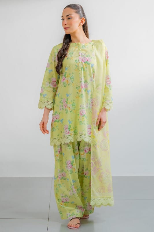 Ego Winter Viscose All Over Printed 3 Piece Suit - EG-83 - Image 4