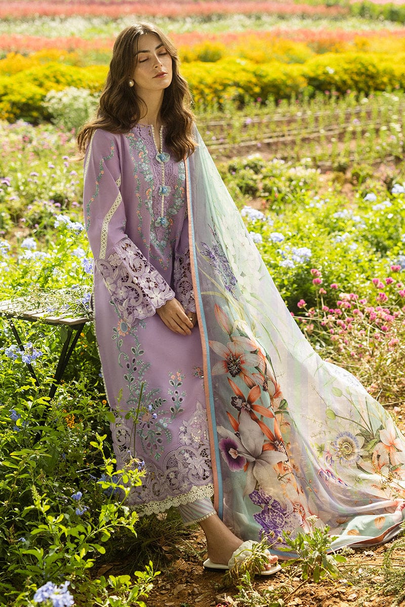 Mushq Embroidered 3PC Lawn Suit With Patches – MQ 65 - Image 3