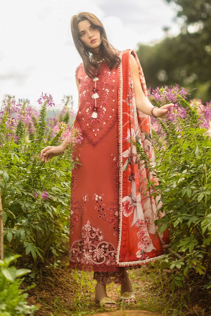 Mushq Embroidered 3PC Lawn Suit – MQ 66 - Image 3