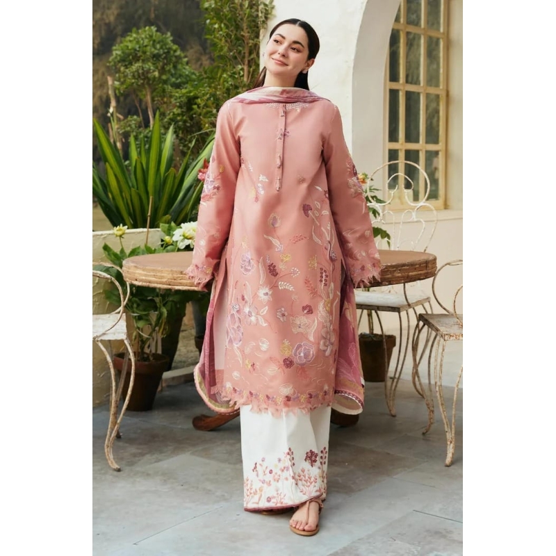 Coco By Zara ShahJahan Embroidered 3PC Lawn Suit – ZS 87