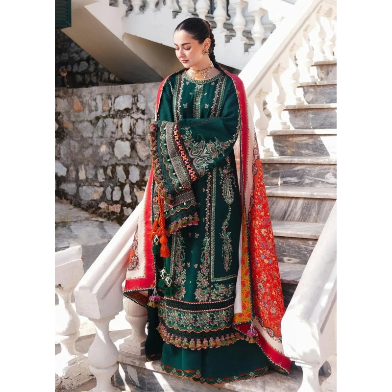 Hussain Rehar Embroidered 3PC Lawn Suit – HR 94