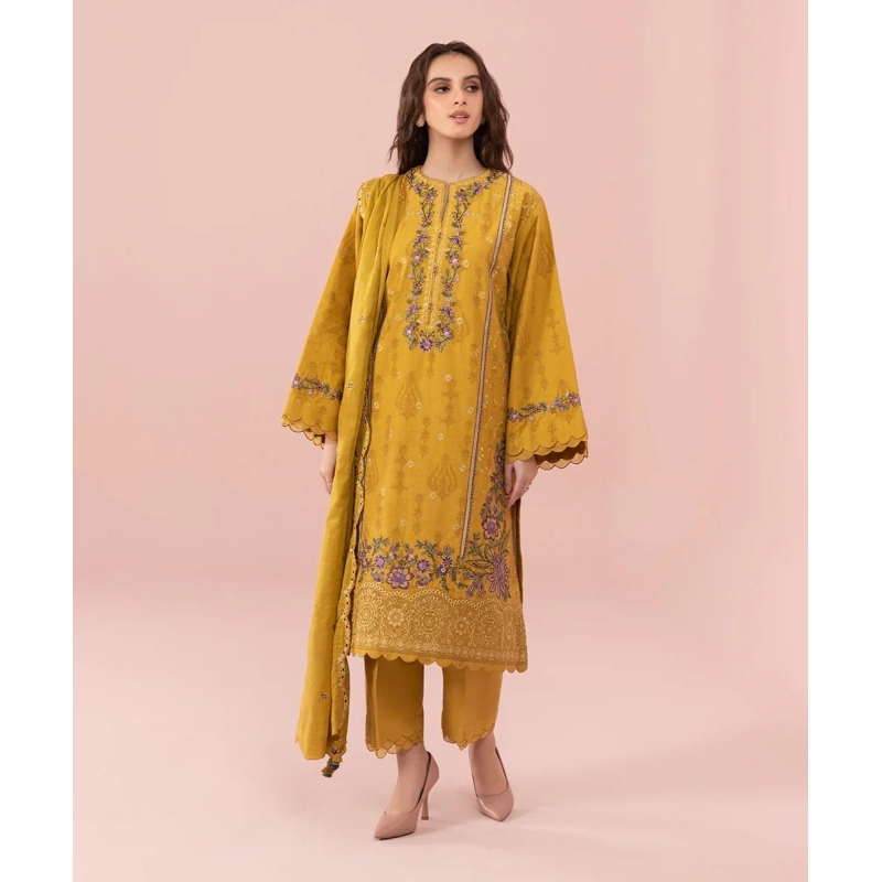 Sapphire Embroidered 3PC Lawn Suit – SP 95